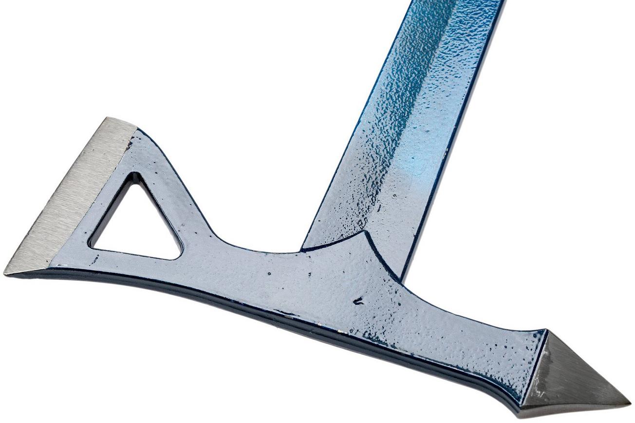 Estwing Black Eagle Tomahawk bijl EWE6TA blauw met nylon foedraal