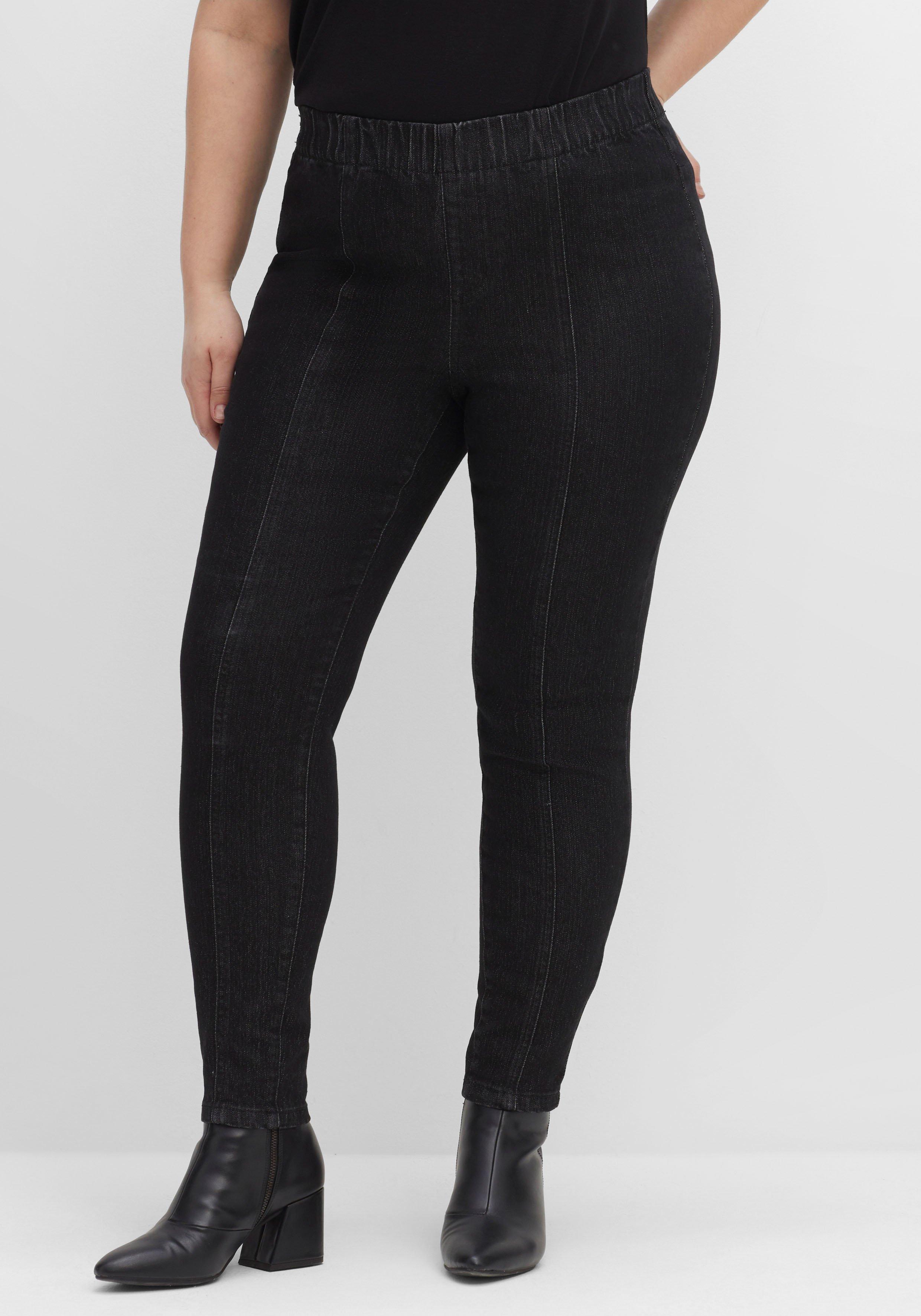 Jeggings mit Teilungsnähten