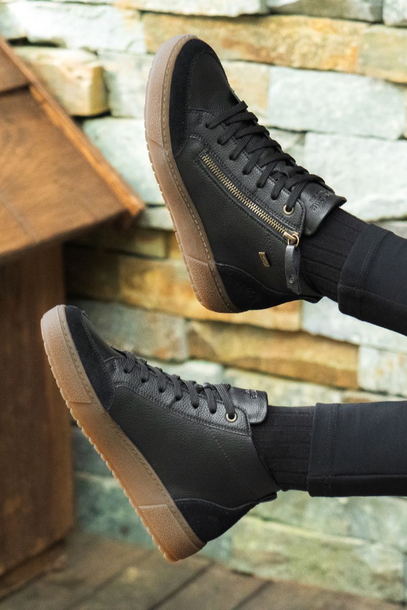 Remonte Veterboots Zwart Dames