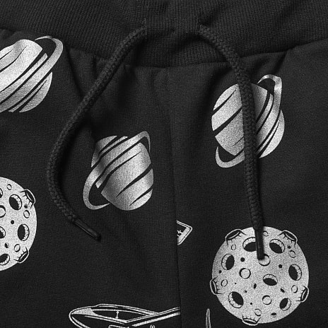 VRS børne sweatbuks str. 110 - sort