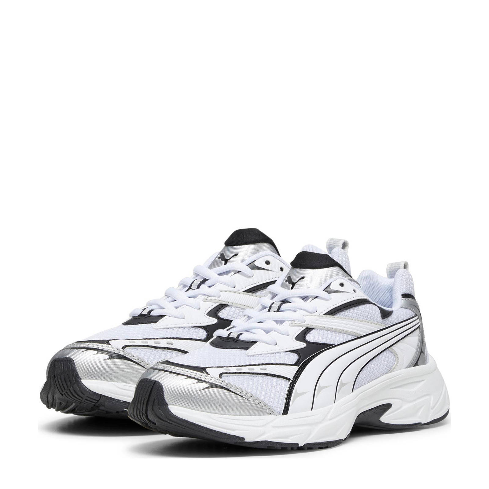Puma Morphic Base sneakers lichtgrijs/zwart