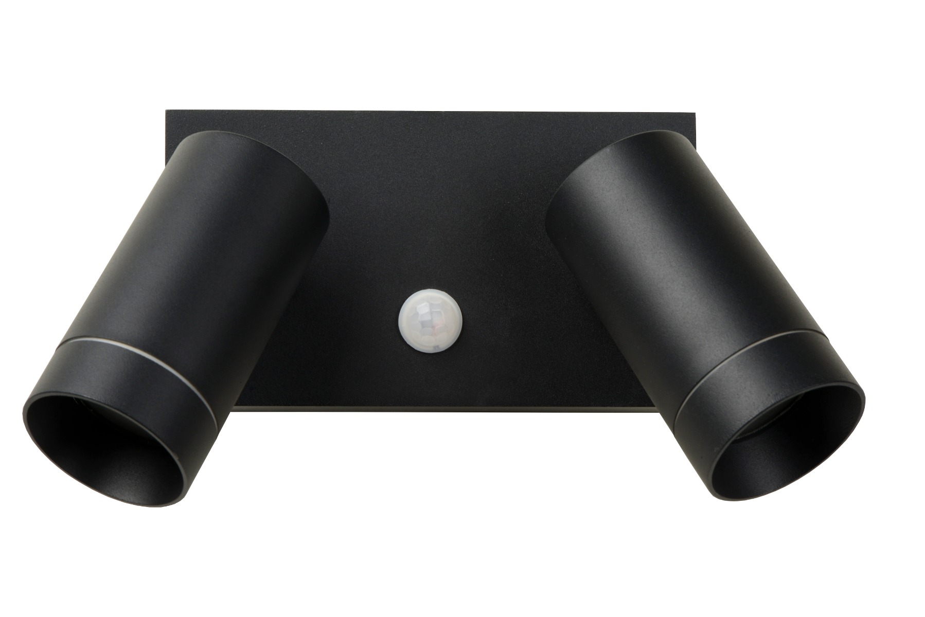 Lucide Taylor LED dubbele wandspot 50W 18x15cm zwart