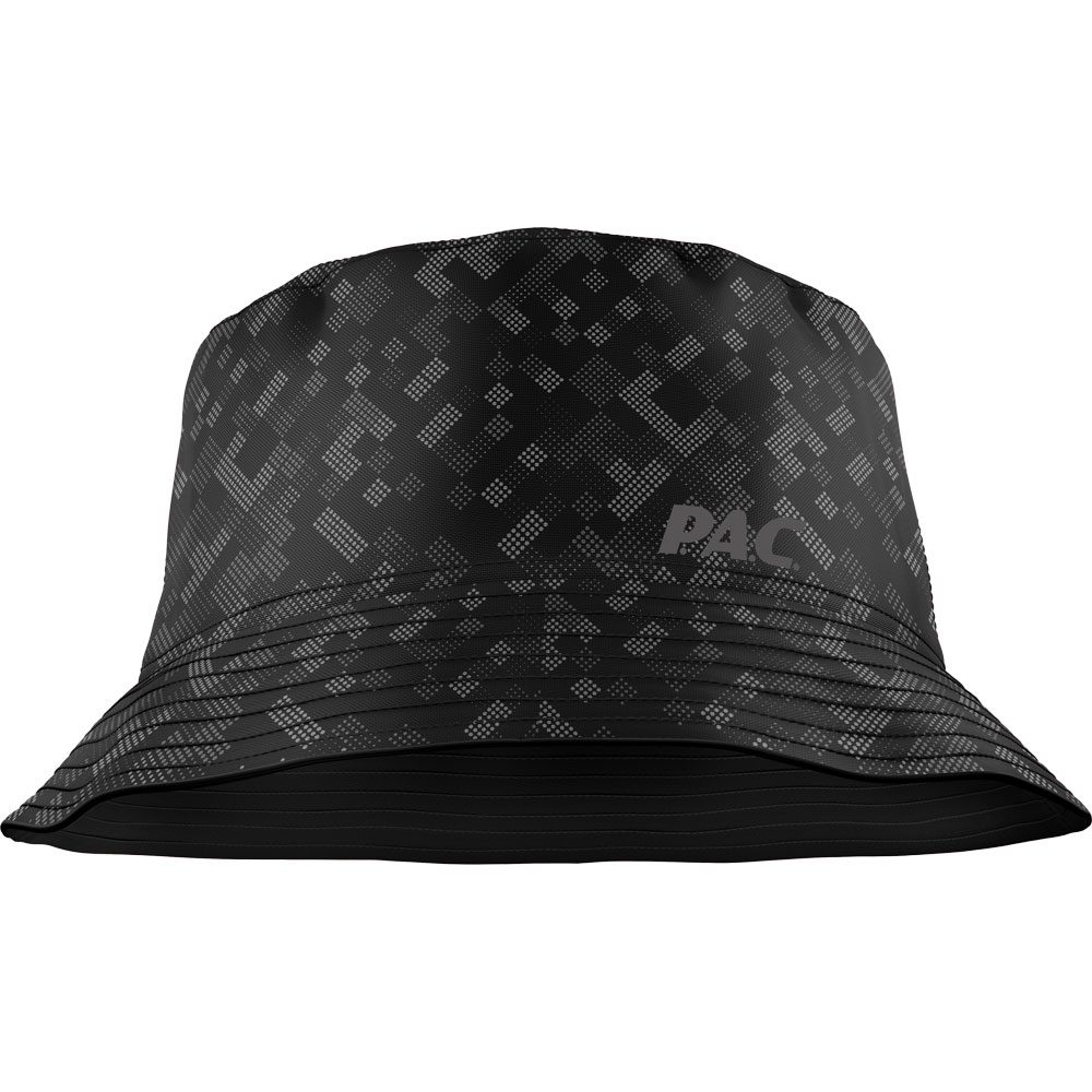 P.A.C. Ledras Bucket Hat black AOP