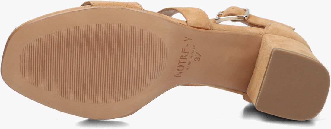 NOTRE-V cognac notre-v sandalen 16036