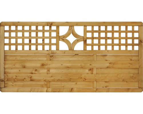 Voortuinhek Konsta Livia 180 x 90 cm honing