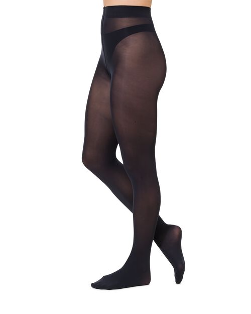 collant temp tech 40 deniers bleu foncé