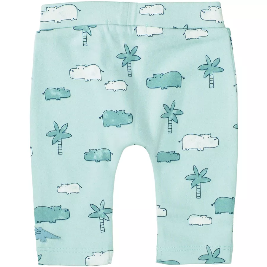 Staccato Leggings pastel mint gemustert
