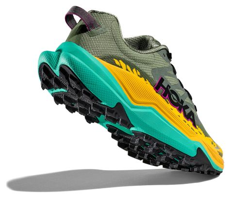 Chaussures Trail Hoka Torrent 4 Vert/Jaune/Bleu Femme