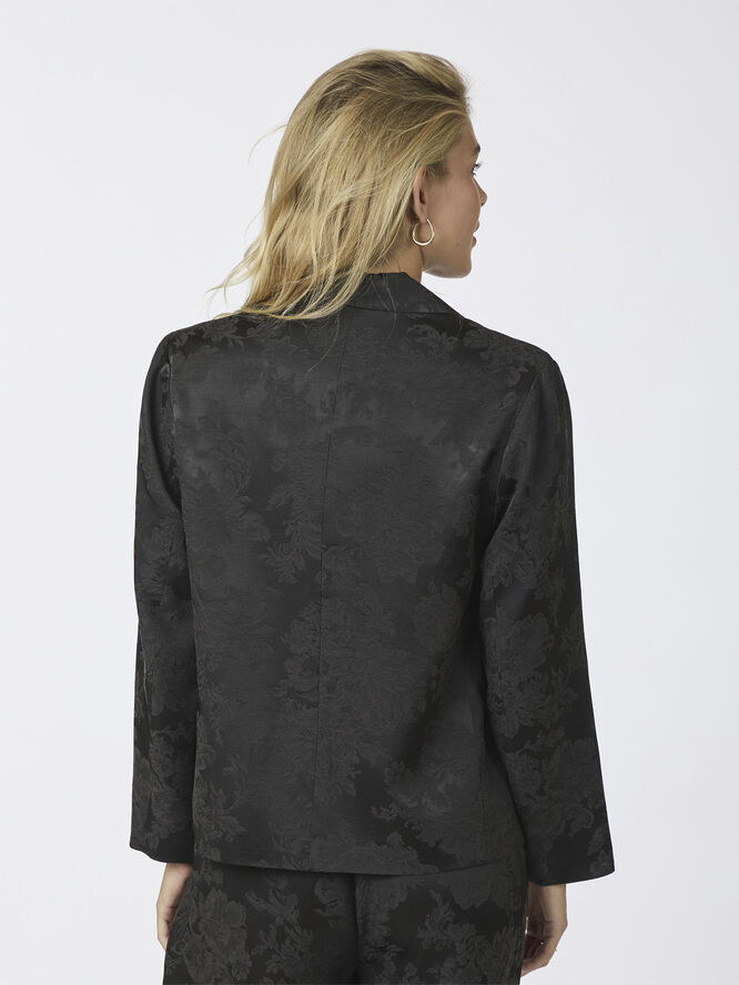 Neo Noir Renia Jacquard Blazer Black