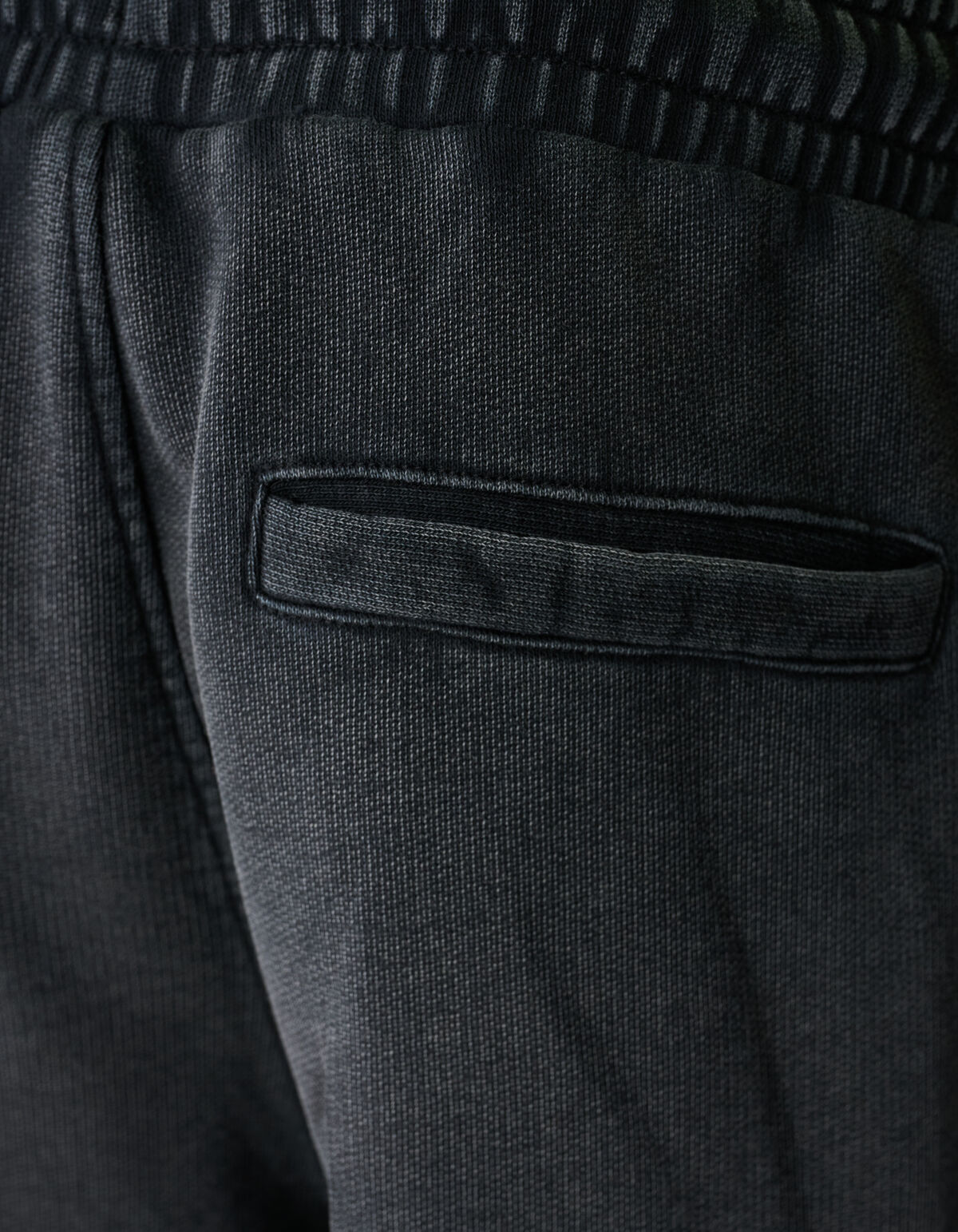 Loose Fit Cargo Short Donkergrijs