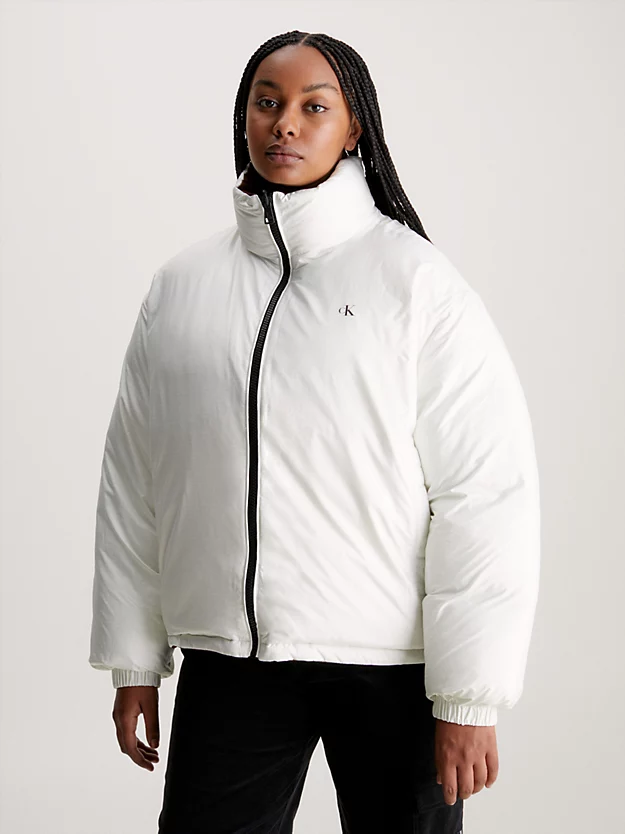 Jaqueta acolchoada reversível estilo anos 90