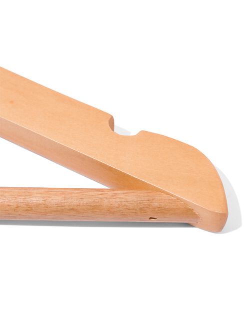 6 cintres enfant en bois
