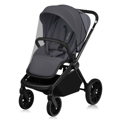 Lionelo MIKA Plus 3-in-1 Duovogn, Grey Stone