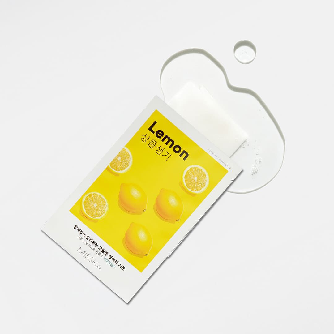 Máscara Airy Fit Sheet Mask - Lemon - 19gr