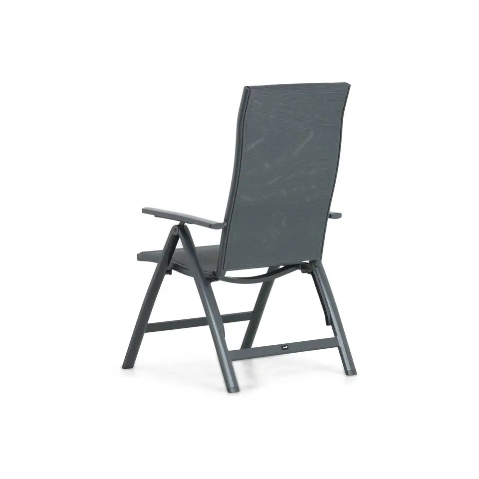 Tuinset 4 personen 200 cm Aluminium/textileen Grijs Hartman Sitges/Solare