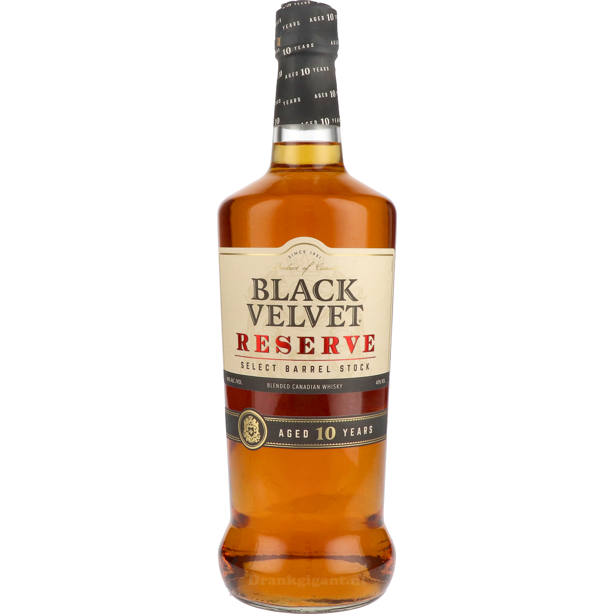 Black Velvet Reserve 10 Years 100 cl