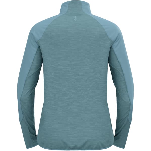 Veste running ODLO RUN EASY WARM HYBRID JACKET PROVINCIAL BLUE