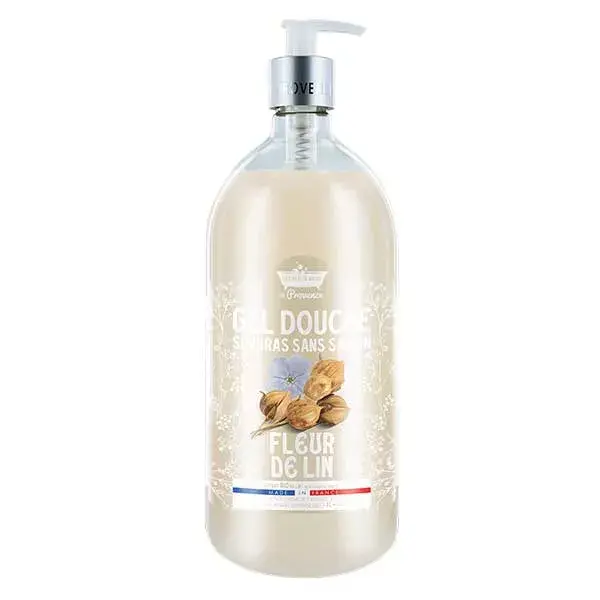 Les petits bains de Provence Gel Douche 1L Lin