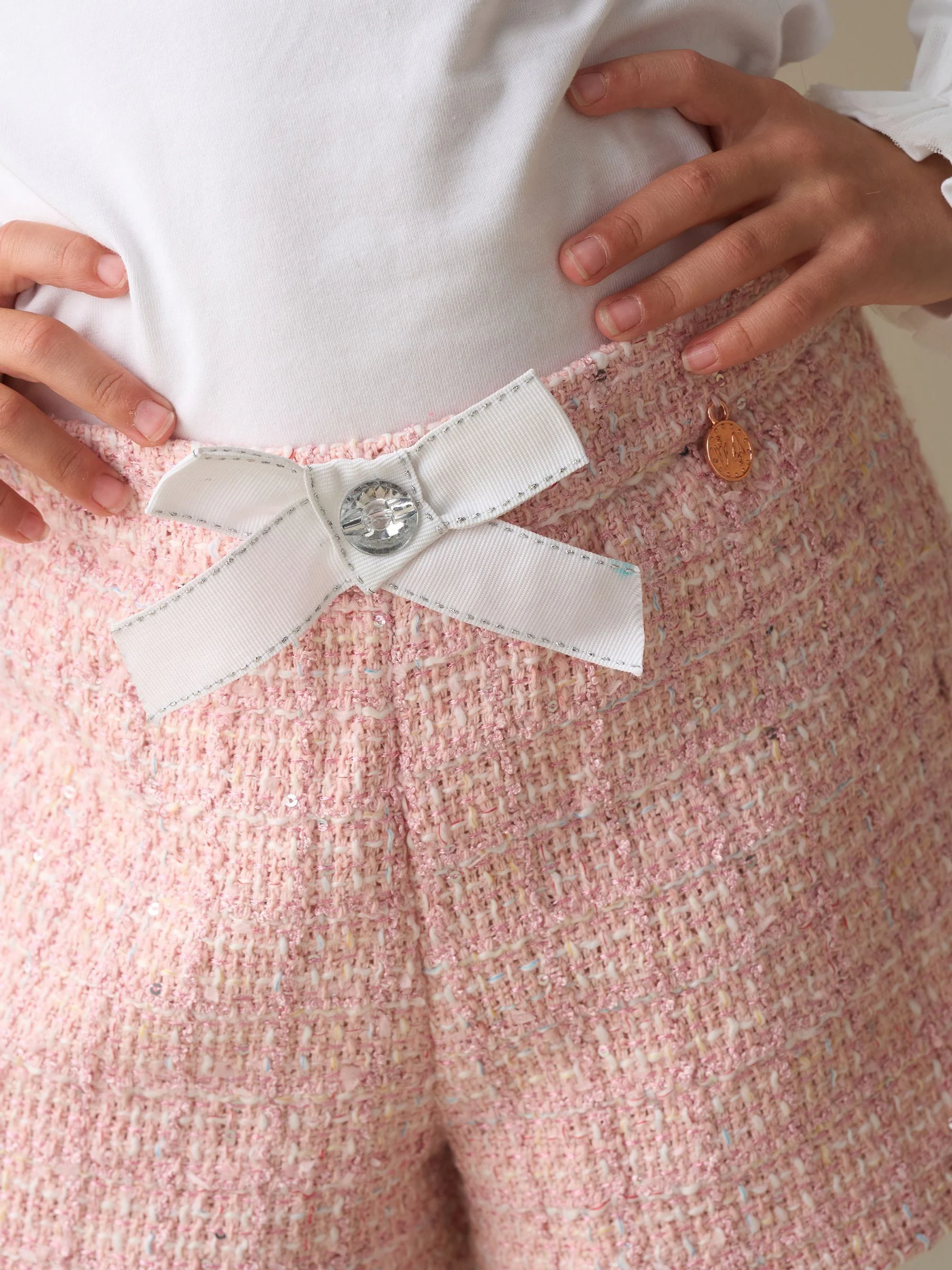 Angel & Rocket Faye Tweed Shorts
