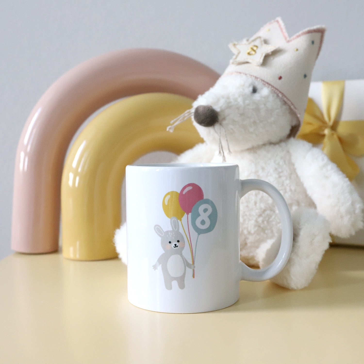 Tasse „Achter Geburtstag
