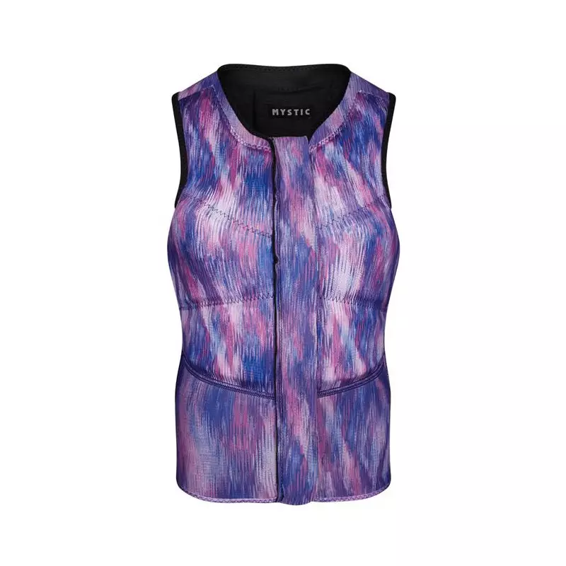 Gilet impact kitesurf/windsurf femme MYSTIC Diva Front Zip Black