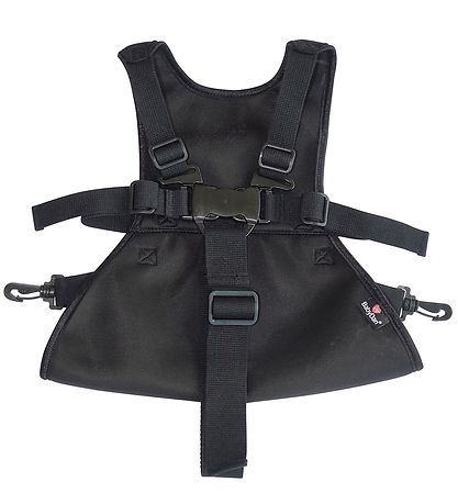 BabyDan Kinderwagengürtel - Deluxe Geschirr - Schwarz