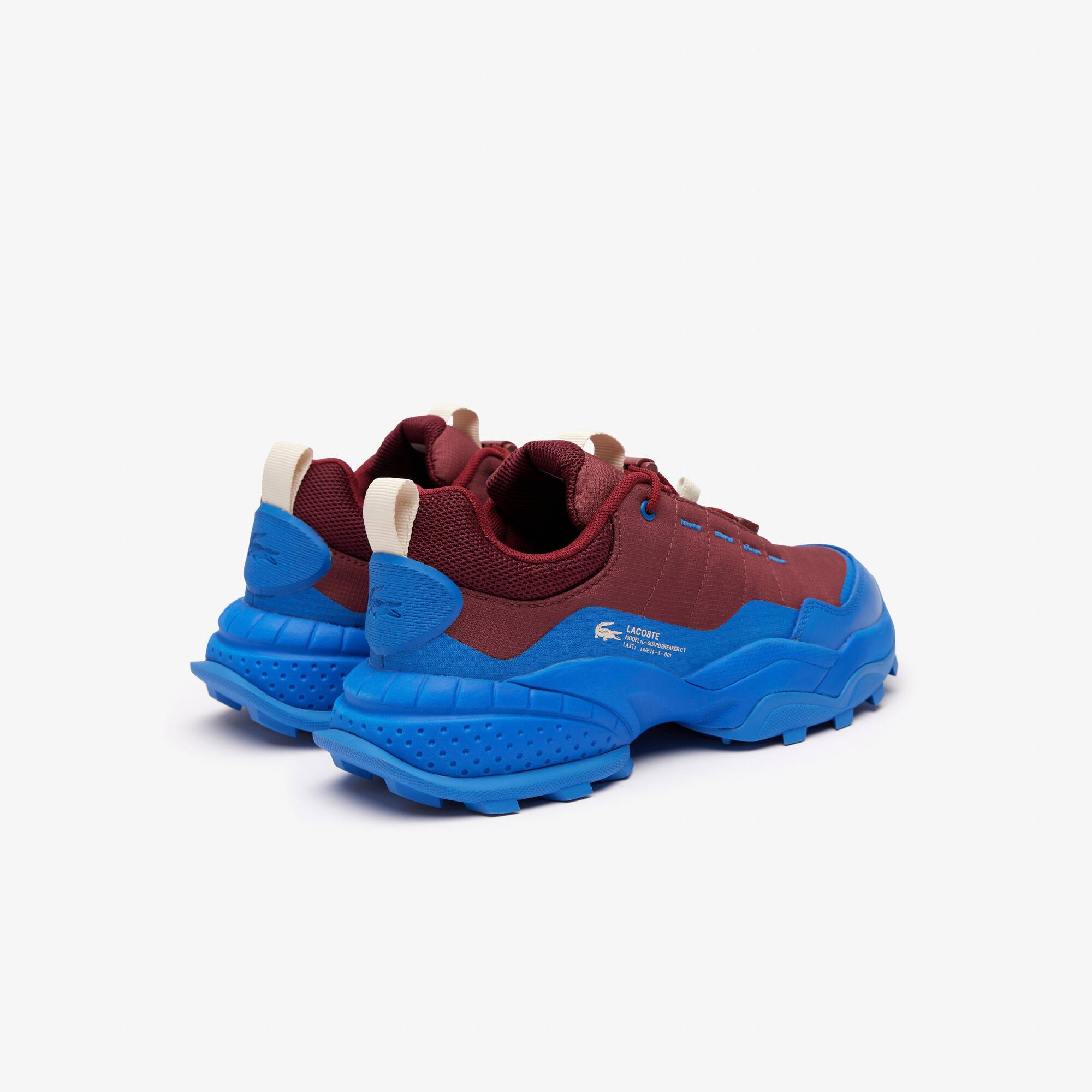 Sneaker Outdoor L-Guard Breaker CT femme en nylon ripstop Outdoor - Rouge - Lacoste - Femme