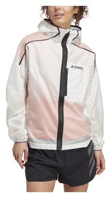 Veste coupe-vent Femme adidas Terrex Agravic Blanc