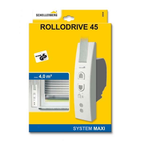 Motor de Embutir Elétrico Schellenberg Rollodrive 45