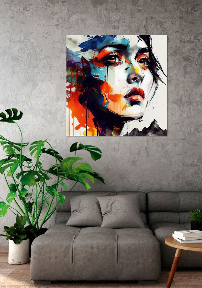 Acrylglasbild GRAFFITI SCHÖNE