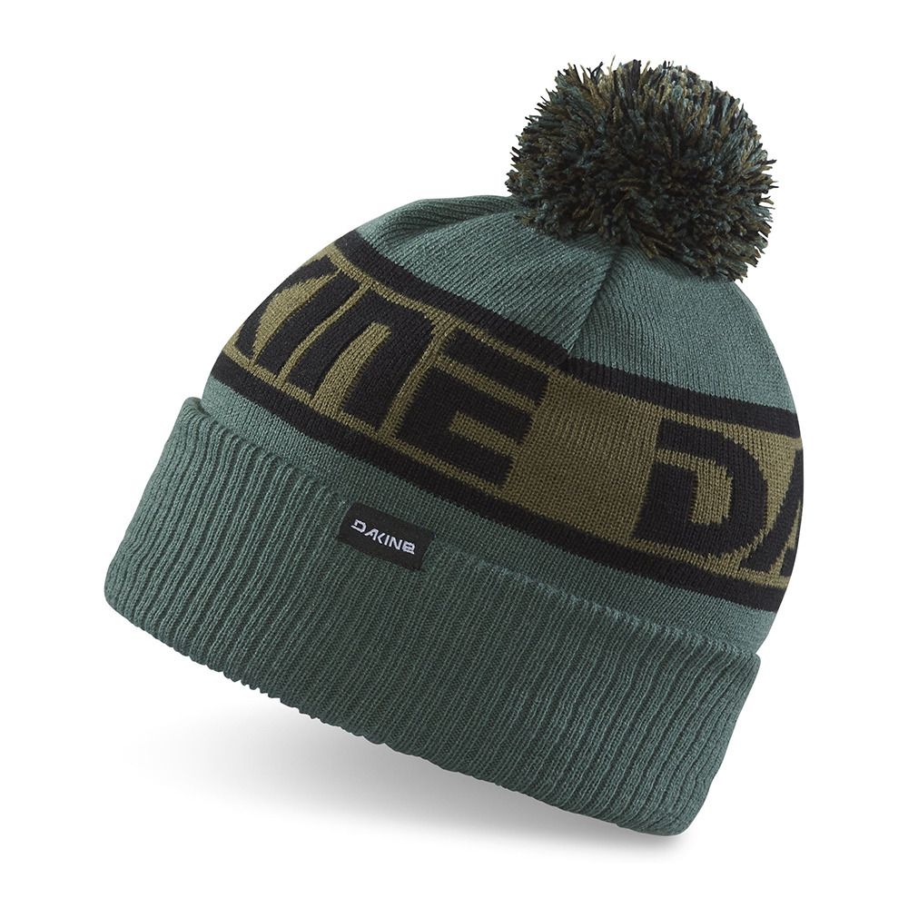 Dakine JACKSON - Bonnet dark forest/dk logo/utility green