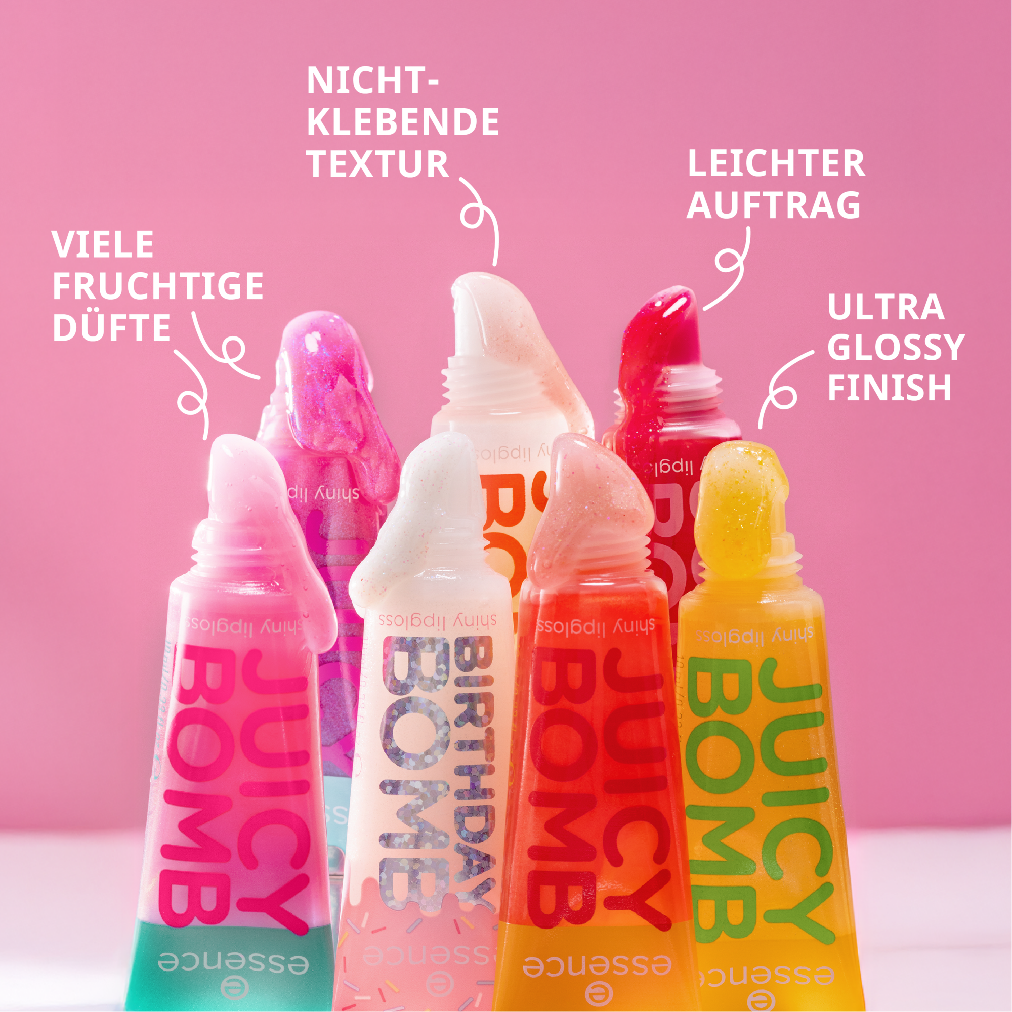 JUICY BOMB shiny lipgloss