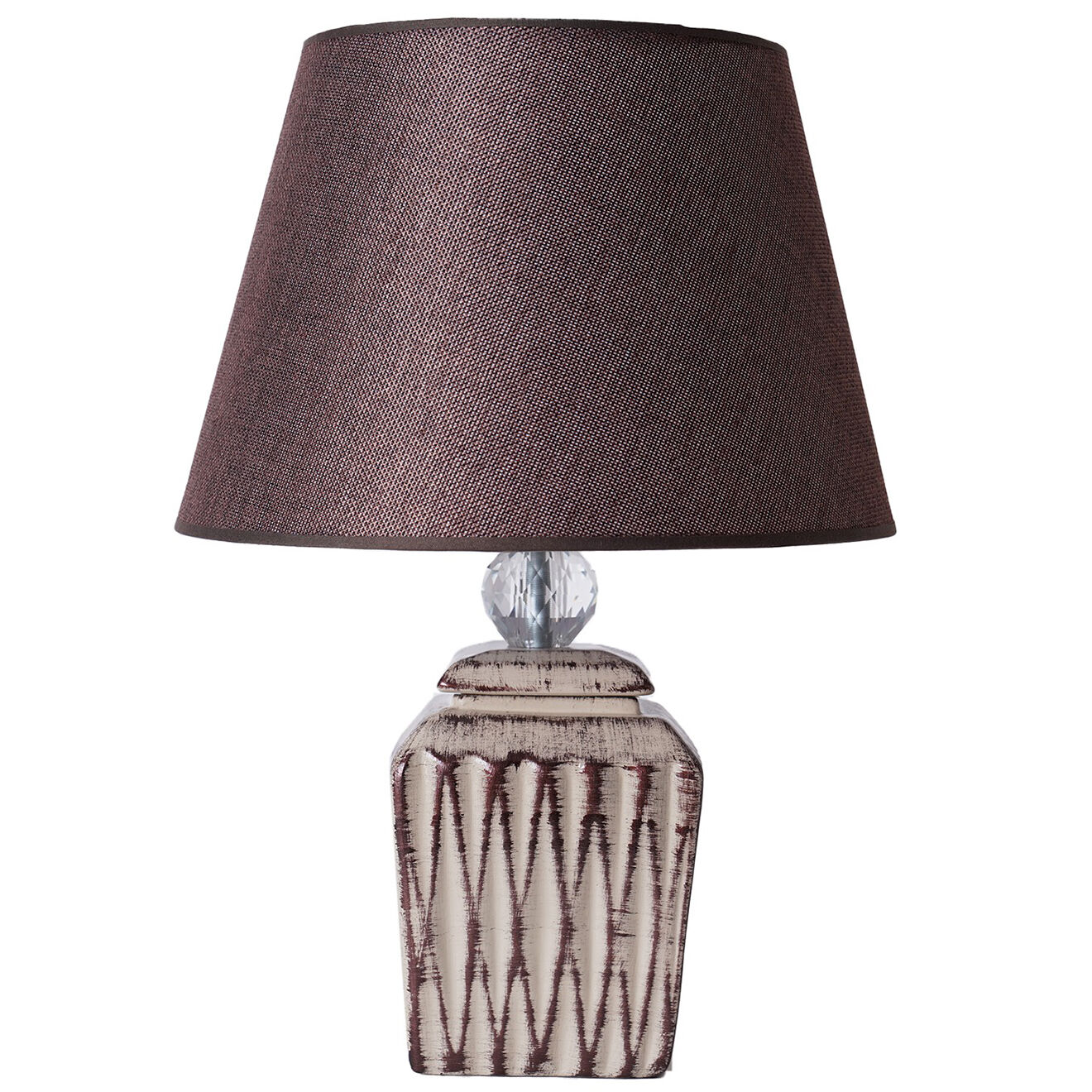 Sheen Lampe de table YL565 crème/marron - 42x30 cm