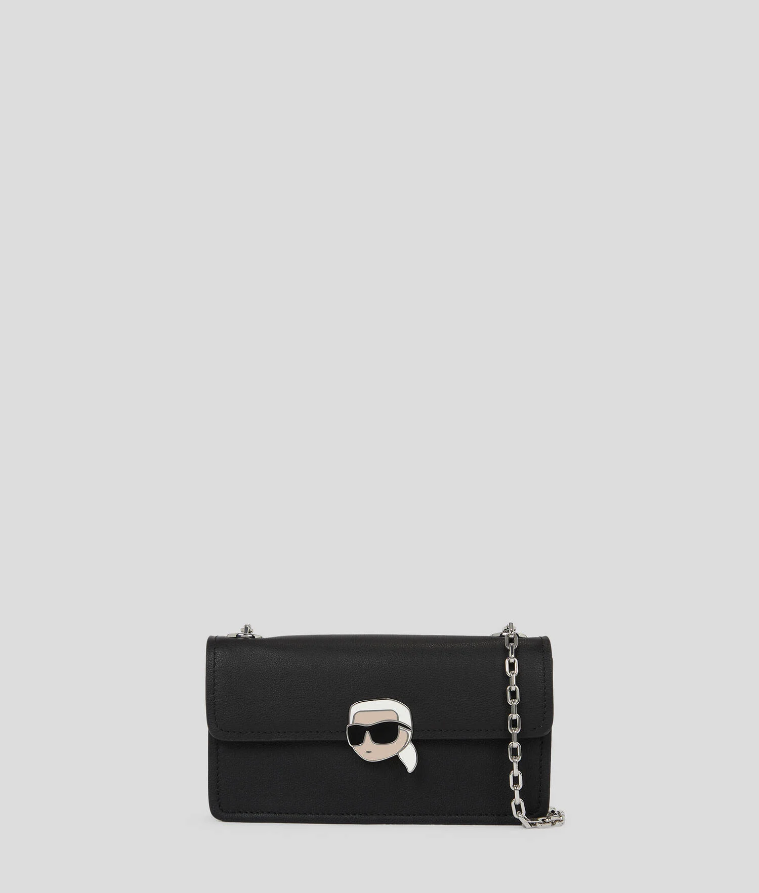POCHETTE EN CUIR K/IKONIK
