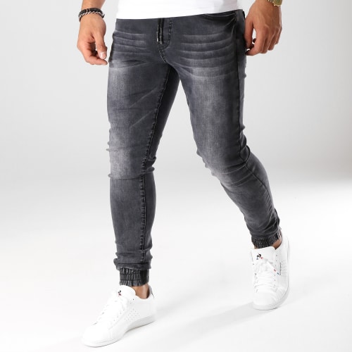 Jogger Pant Skinny Jeans 20180426-2 Denim Noir