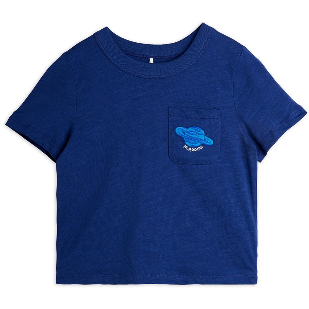 Køb Mini Rodini Blue Planet Emb Ss Tee