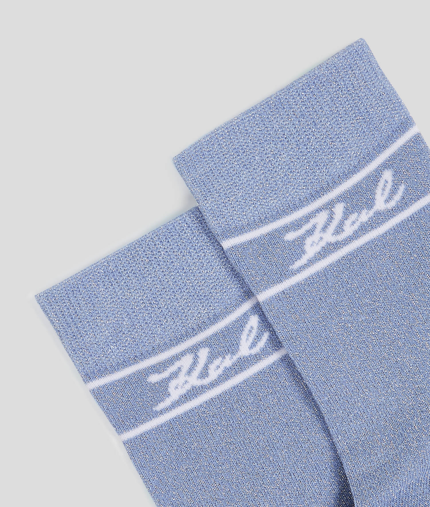 CHAUSSETTES K/SIGNATURE – LOT DE 2 - Chambray doux et noir
