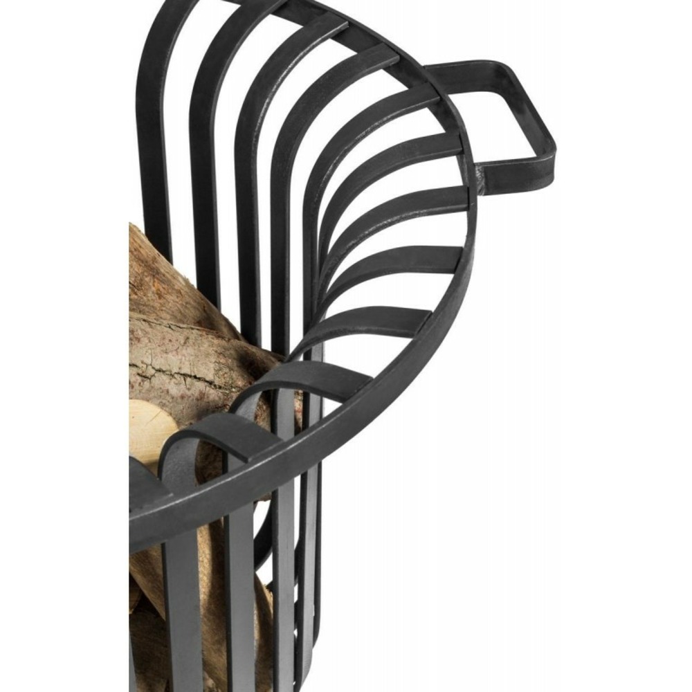 Chauffe terrasse, braséro en acier noir verona ø 60 cm