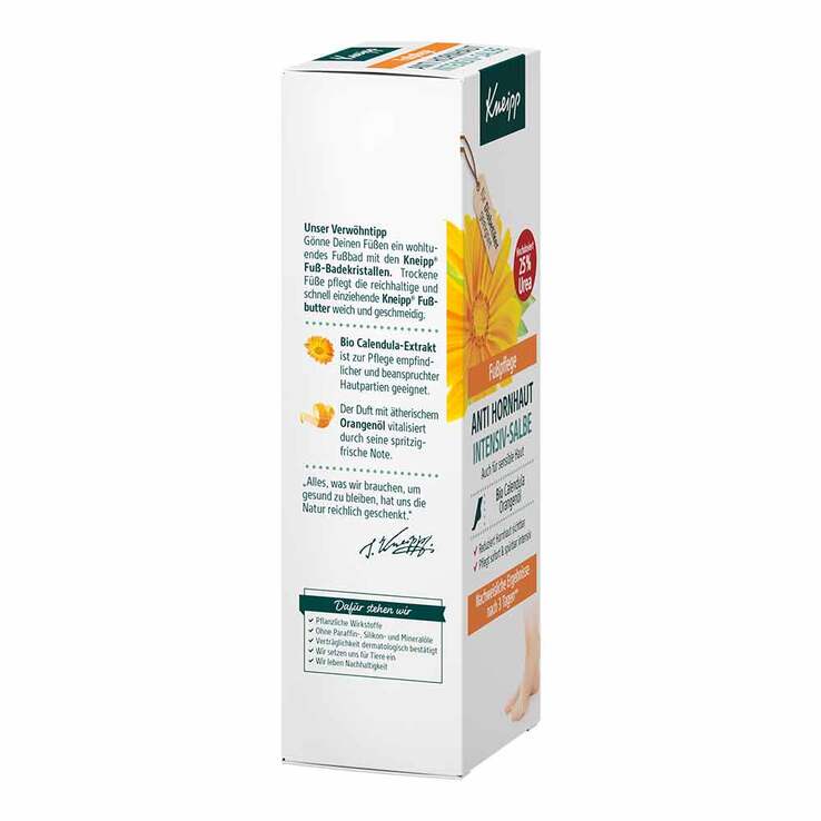 Kneipp Anti Hornhaut Intensiv-Salbe Fußpflege, 75 ml