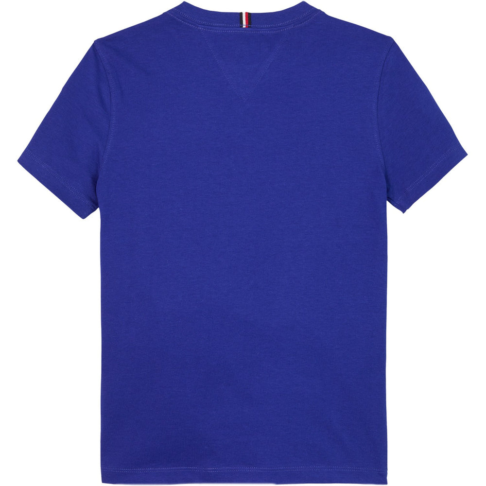 Køb Tommy Hilfiger Wedge Blue Essential Bomuld Reg T-Shirt