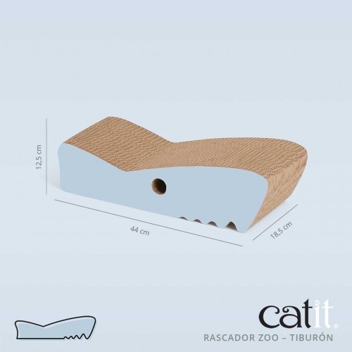 Arranhador Catit Zoo Tubarão, Azul