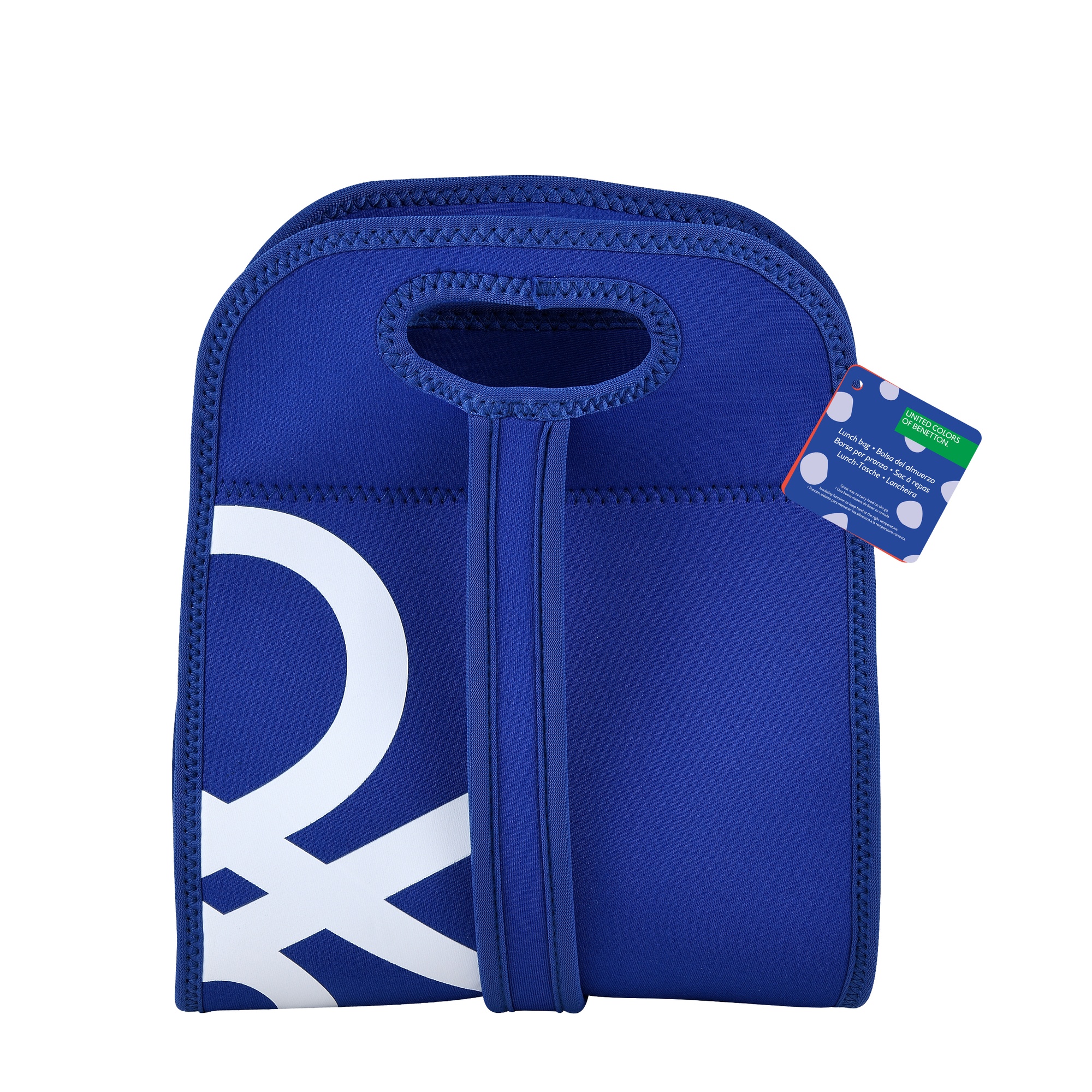 Lancheira Benetton Blue Rainbow em Neoprene