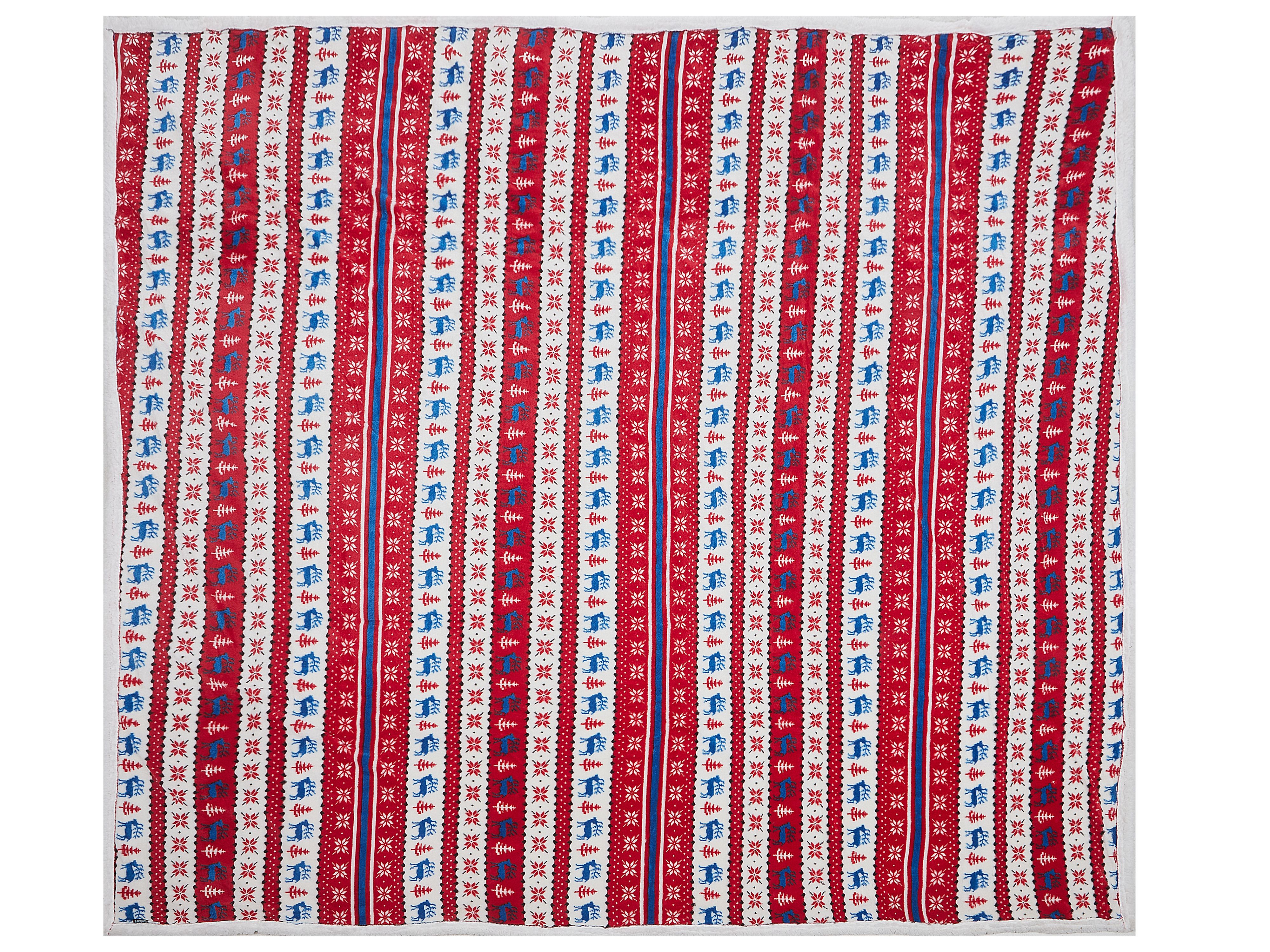 Plaid REKA 200 x 220 cm Rood