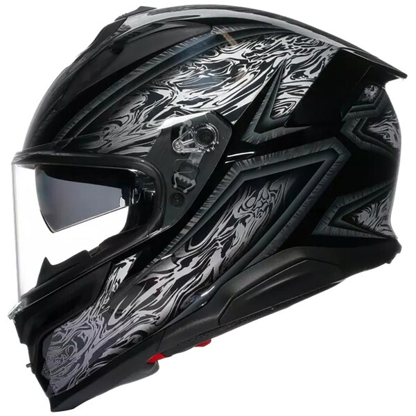 AGV - Casque K7 Damascus Noir / Argent