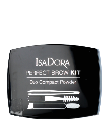IsaDora Perfect Brow Kit Duo Compact Powder 16 Brown Duo 3g
