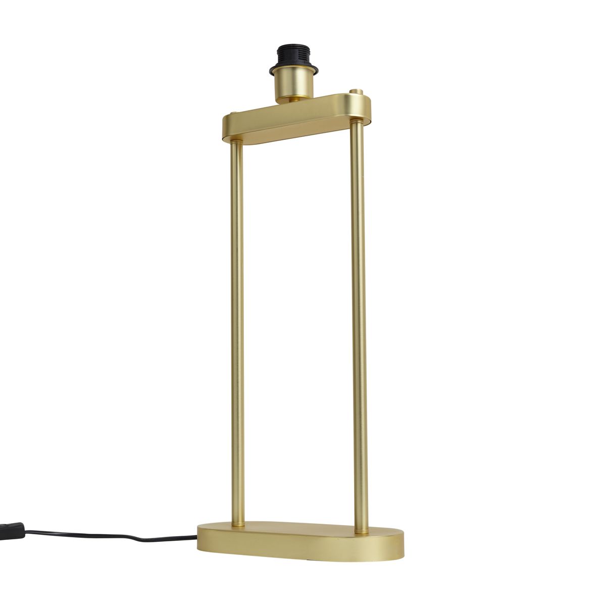 Moderne tafellamp messing - Thijmen