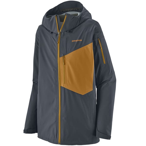 Veste ski de randonnée PATAGONIA M'S SNOWDRIFTER JKT SMOLDER BLUE W/RAPTOR BROWN