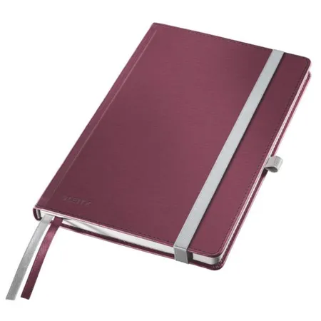 Leitz Style Notizbuch Hardcover A5 kariert, granat rot