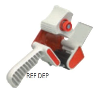 Dévidoir pistolet adhésif 50 mm avec frein