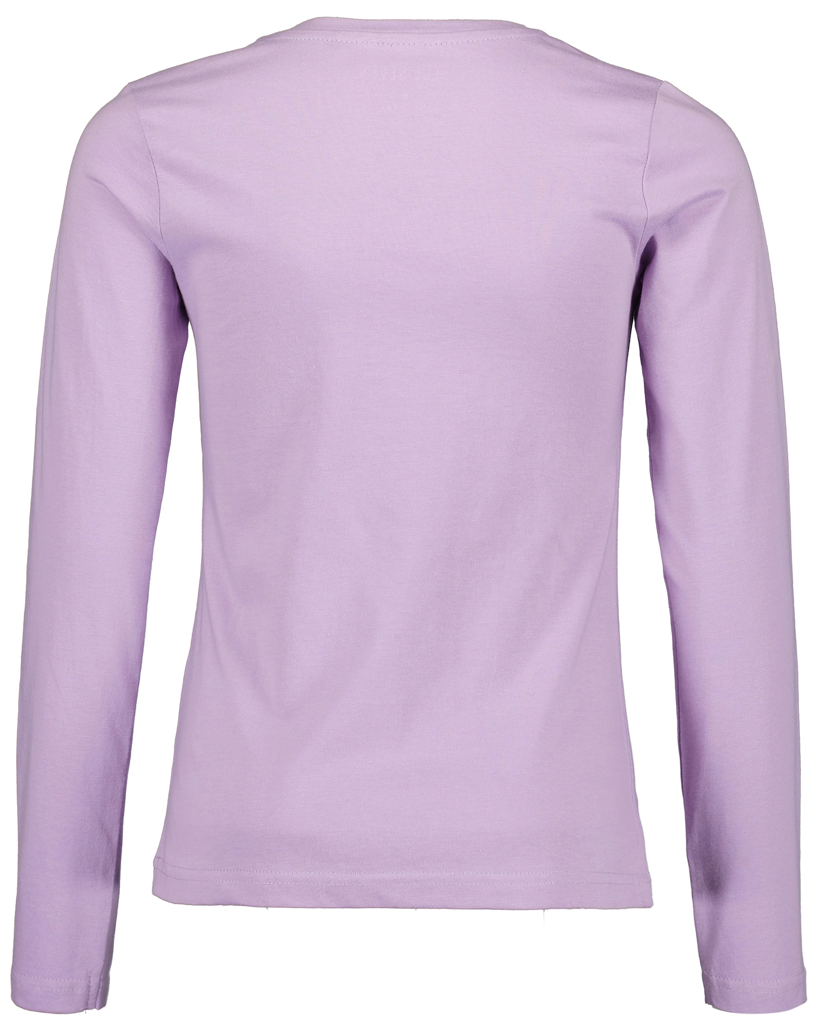 Langarmshirt BE THE CHANGE in flieder